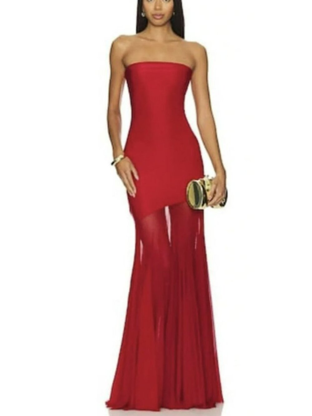 DEME by Gabriella Dahlia Strapless Dress Small New